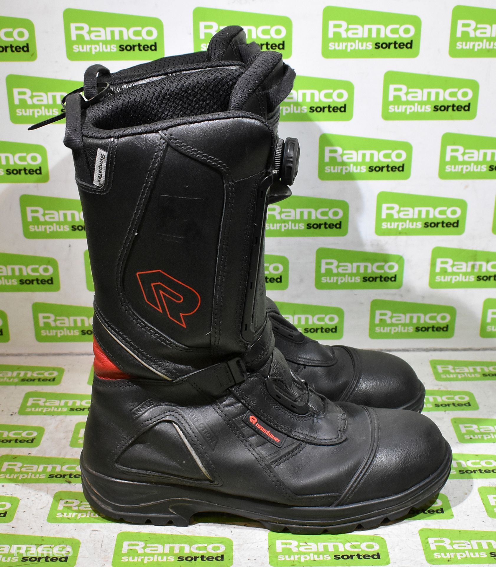 Rosenbauer Sympatex Fire & Heat Resistant Boots Pair - Size: EU 42, UK 8 - Bild 2 aus 5