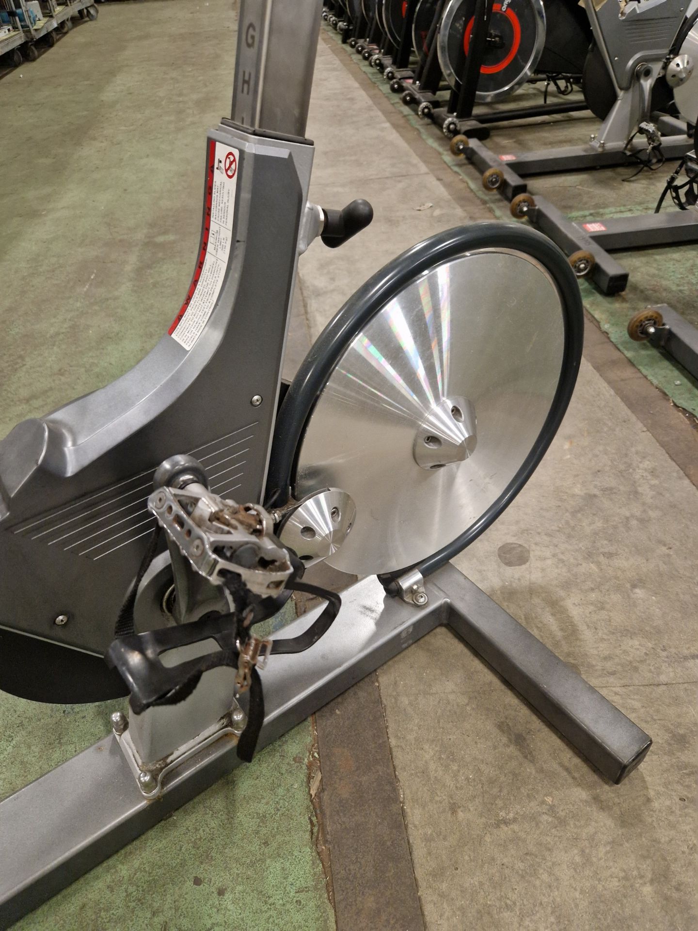 Keiser M3 exercise spin bike - NON FUNCTIONAL DISPLAY - Image 3 of 4