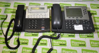 2x office phones - Samsung OfficeServ DS-5014S and Cisco 7960