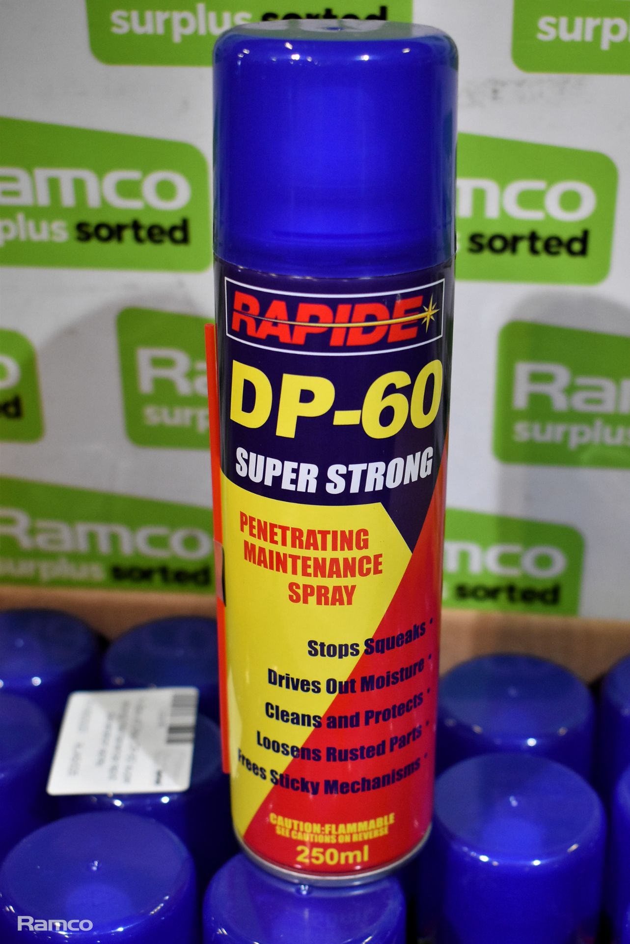 Rapide DP-60 super strong maintenance rapid penetration spray - 250ml spray tins - 24 tins - Bild 2 aus 2