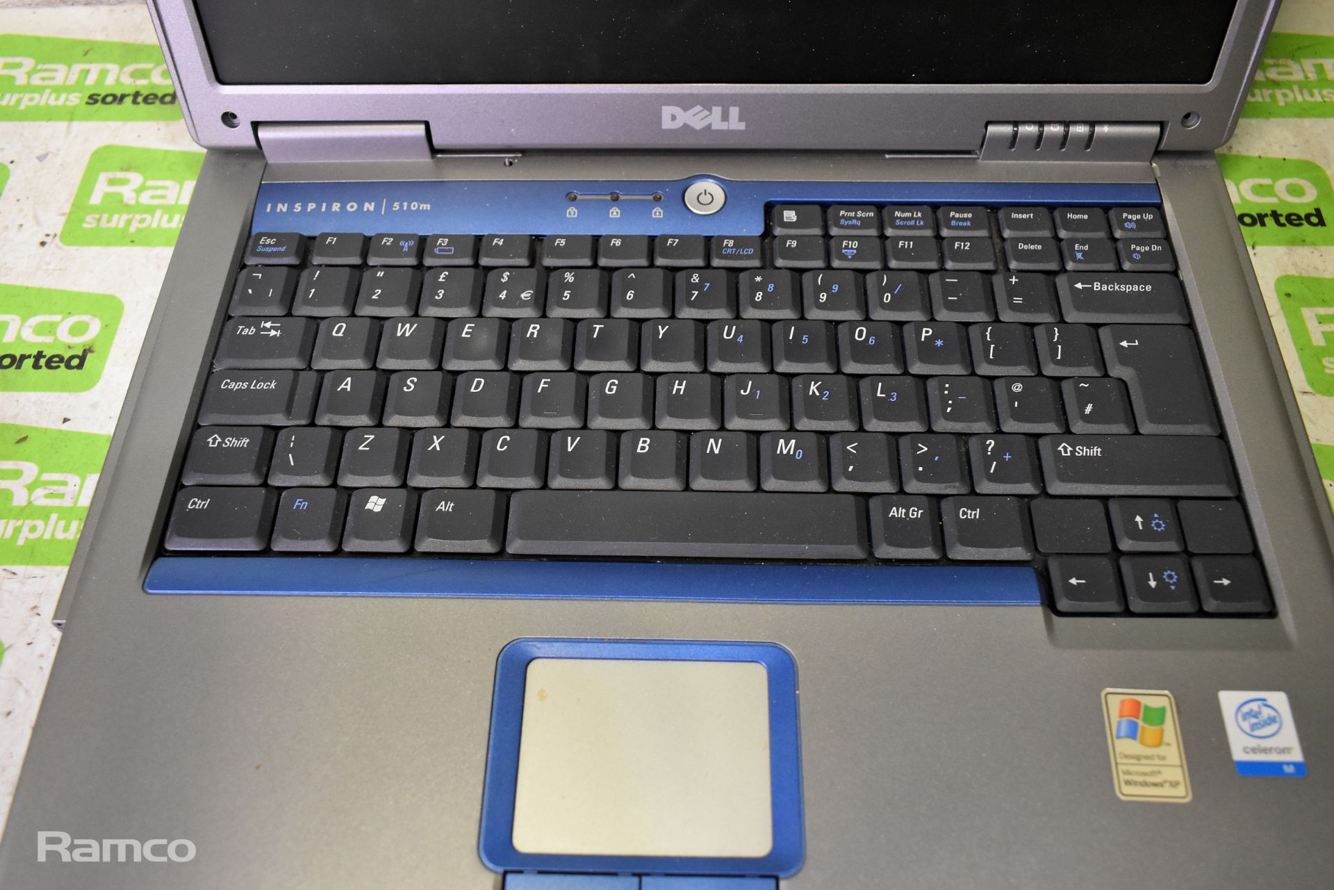 Dell Inspiron 510M PP10L laptop - missing hard drive - NO CHARGER - Bild 2 aus 5