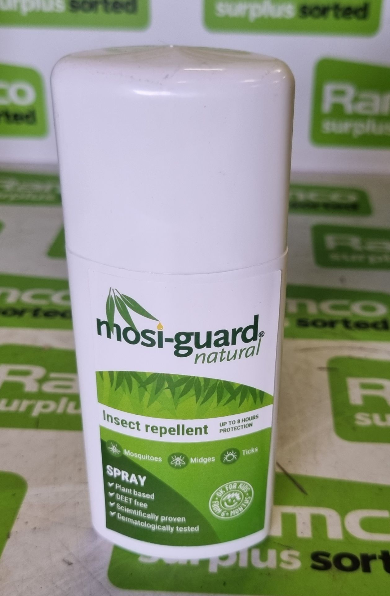 4x boxes of Mosi-Guard Natural Spray 75ml - 6 per box