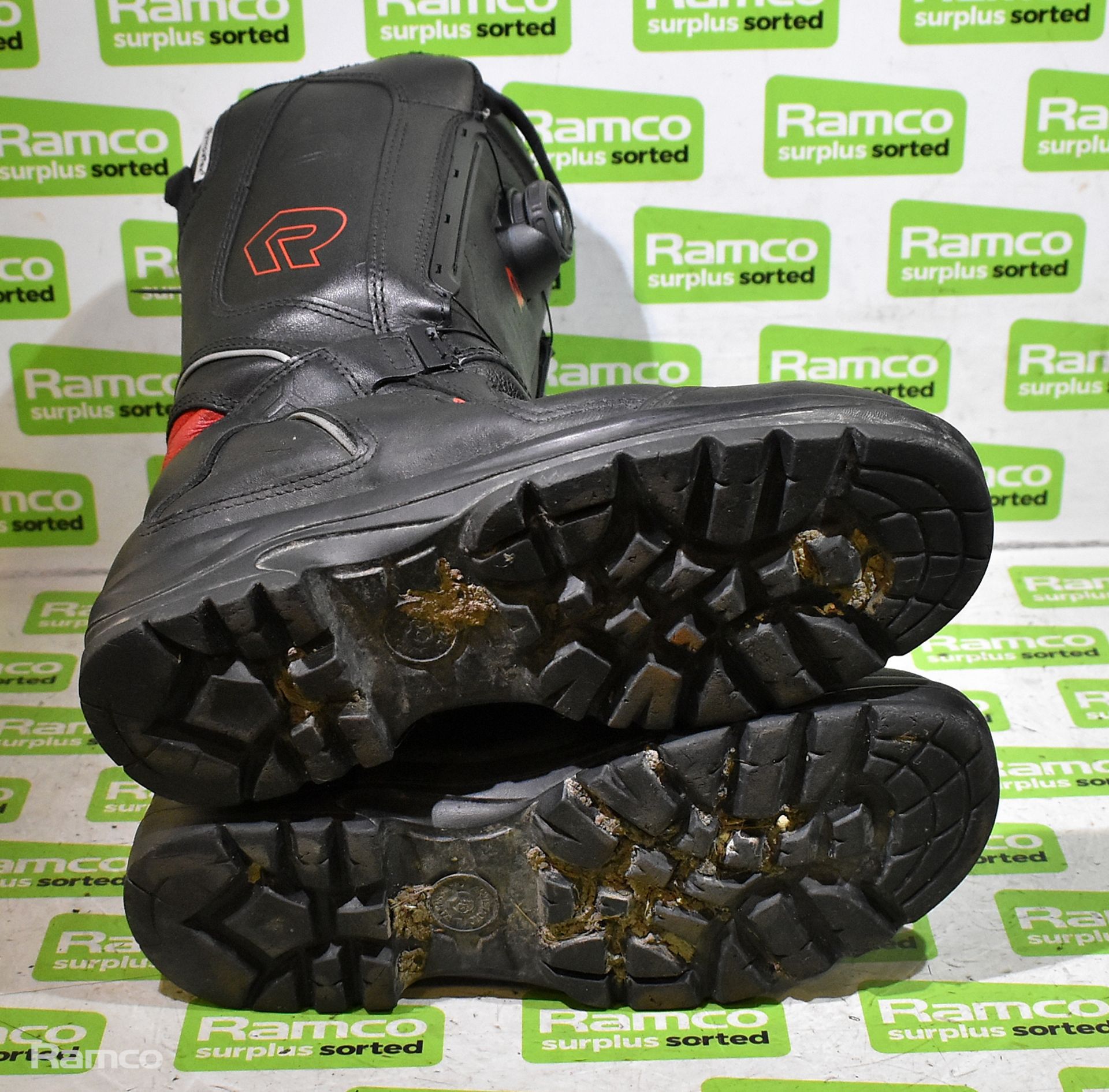 Rosenbauer Sympatex Fire & Heat Resistant Boots Pair - Size: EU 42, UK 8 - Image 5 of 5