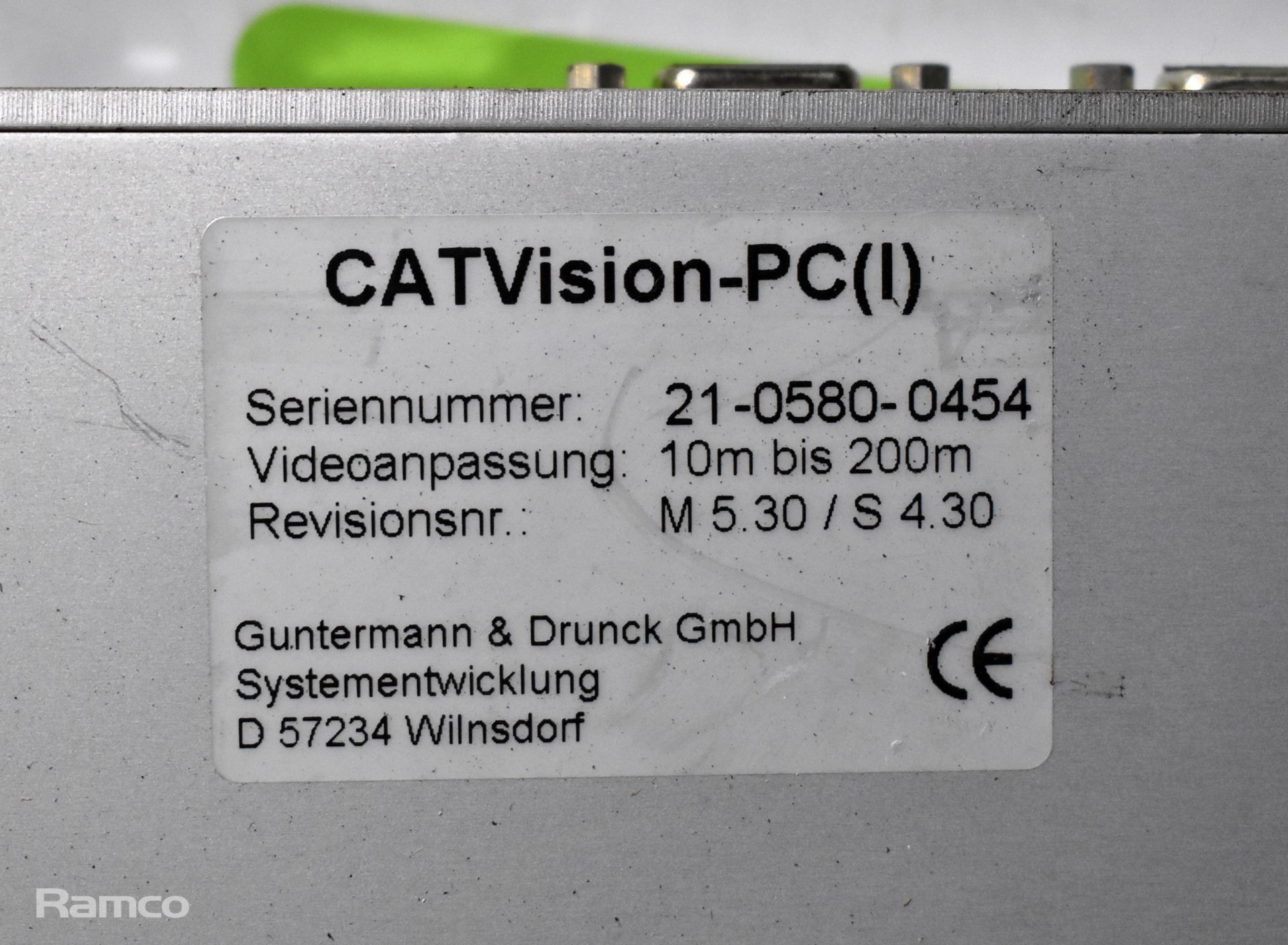 Hitachi CP-RX93 LCD projector unit with document, G & D user center 4, G & D CAT Vision - Image 13 of 24