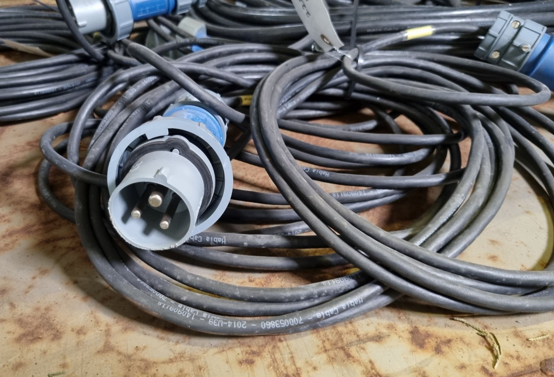 Various cable connectors - habia cable - 700011893 - 2014 W46 - 140922094 with mennekes 32A-6h - Bild 4 aus 4