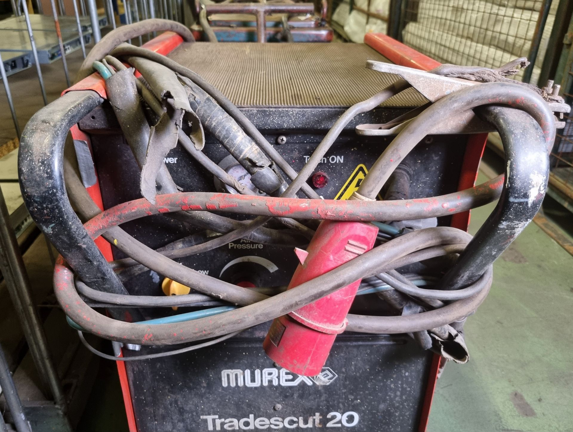 Murex plasma cutter tradescut 20 air plasma - 415v - L 670 x W 530 x H 810 - Bild 4 aus 7