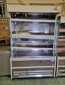 Williams Gem A125 SCN multideck display refrigerator W 1250 x D 830 x H 2100mm