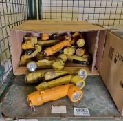25x Yellow Atex right angle torches