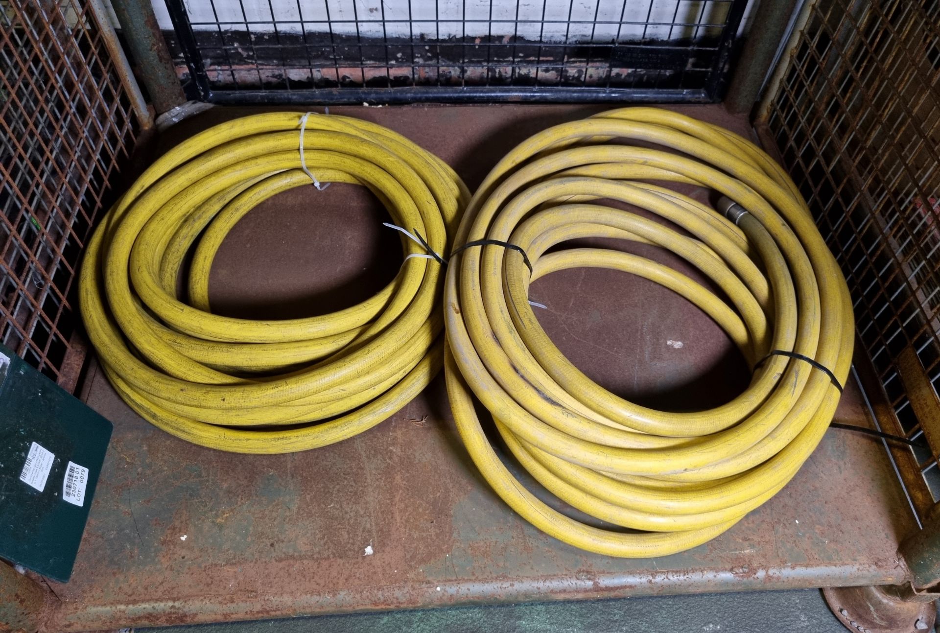 2x Continental ContiTech yellow booster hoses - EN1947:2014-2-C 1 19mm / 55bar - approx. 20m - Bild 2 aus 3
