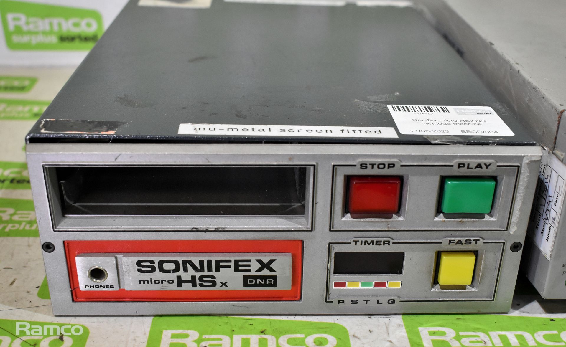 Sonifex micro HSx NR cartridge machine, Sony DSR-25 digital videocassette recorder- AS SPARES - Bild 2 aus 5