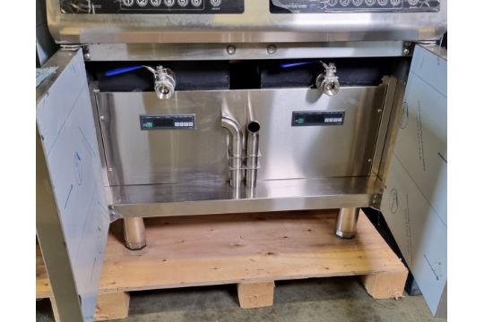 Rexmartins RESC-8B-16 free standing electric induction fryer - double tank with baskets - W 800 - Image 3 of 4