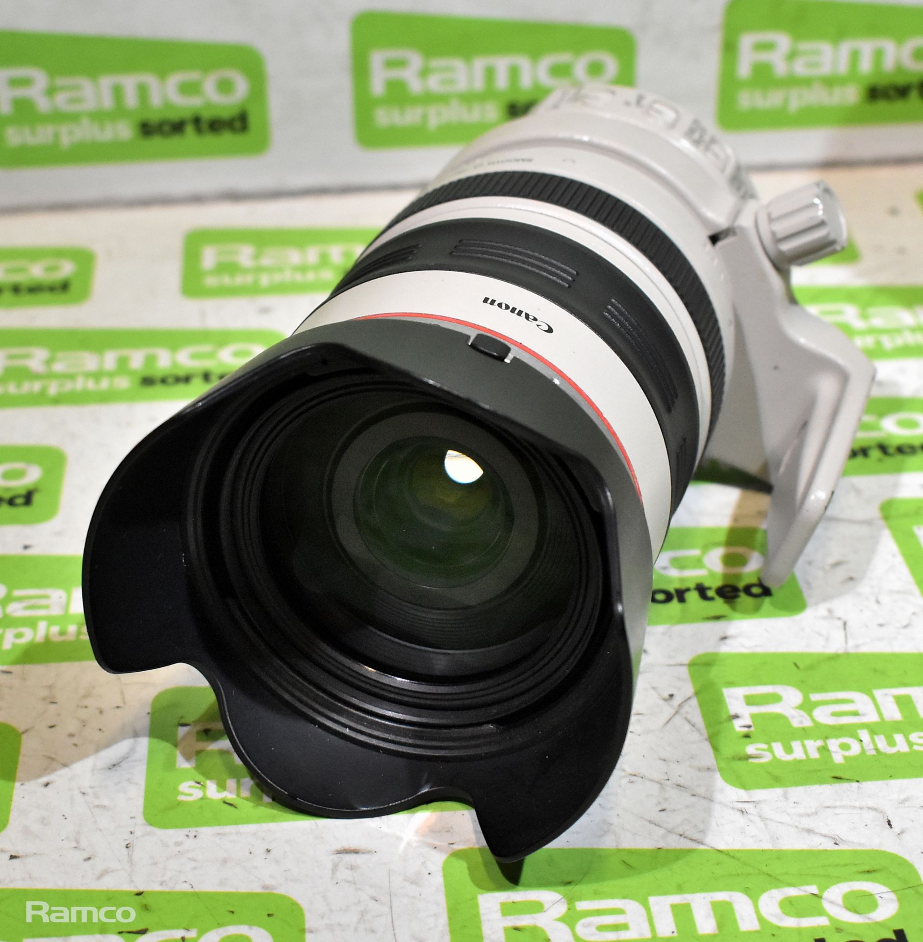 Canon zoom lens EF 28 - 300 mm 1 : 3.5 - 5.6 USM with LZ1324 soft case - Bild 3 aus 10