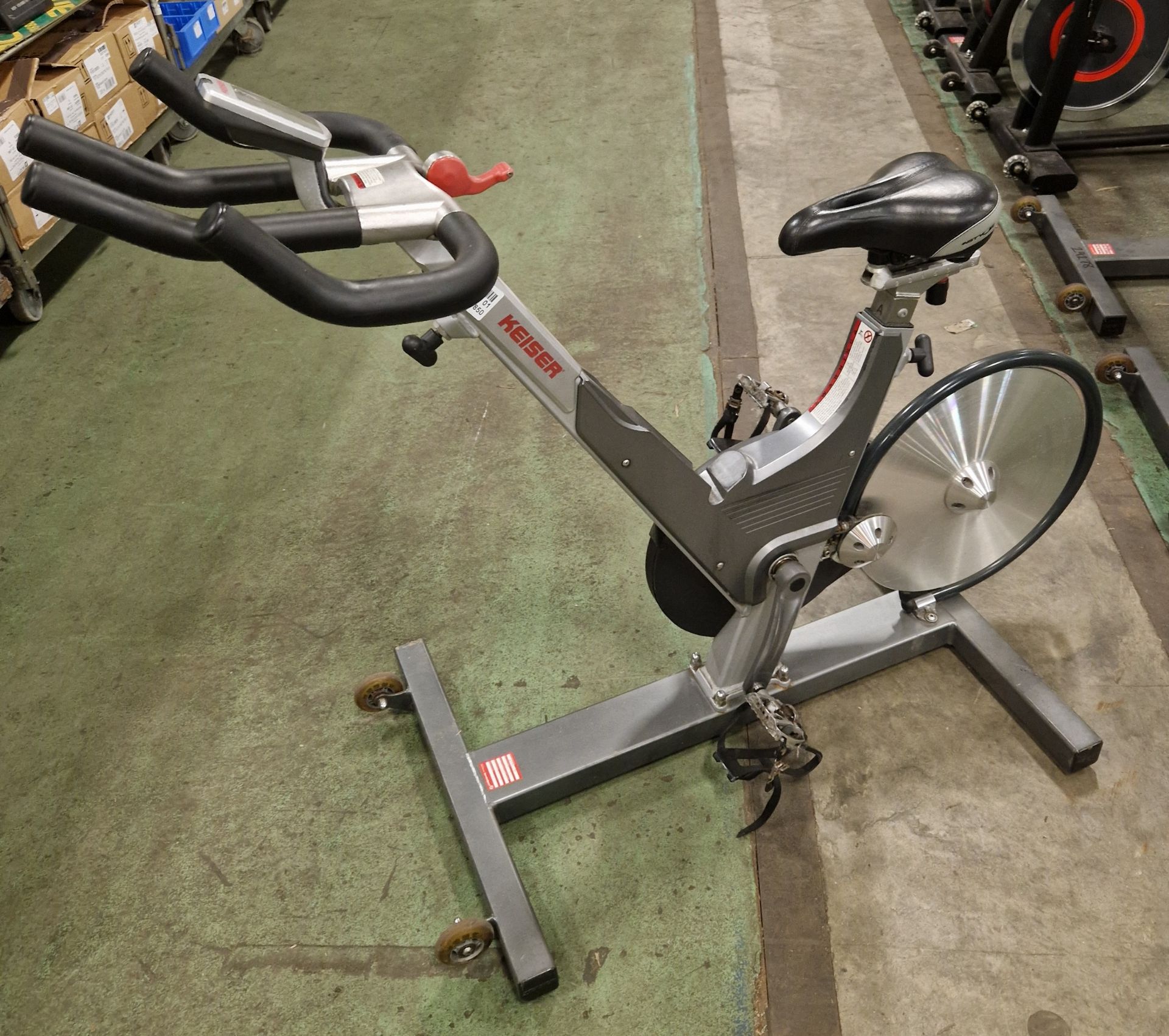 Keiser M3 exercise spin bike - NON FUNCTIONAL DISPLAY