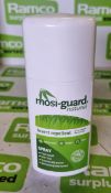 8x boxes of Mosi-Guard Natural Spray 75ml - 6 per box