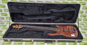 Carvin - 5 string bass guitar with travel case