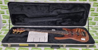 Carvin - 5 string bass guitar with travel case