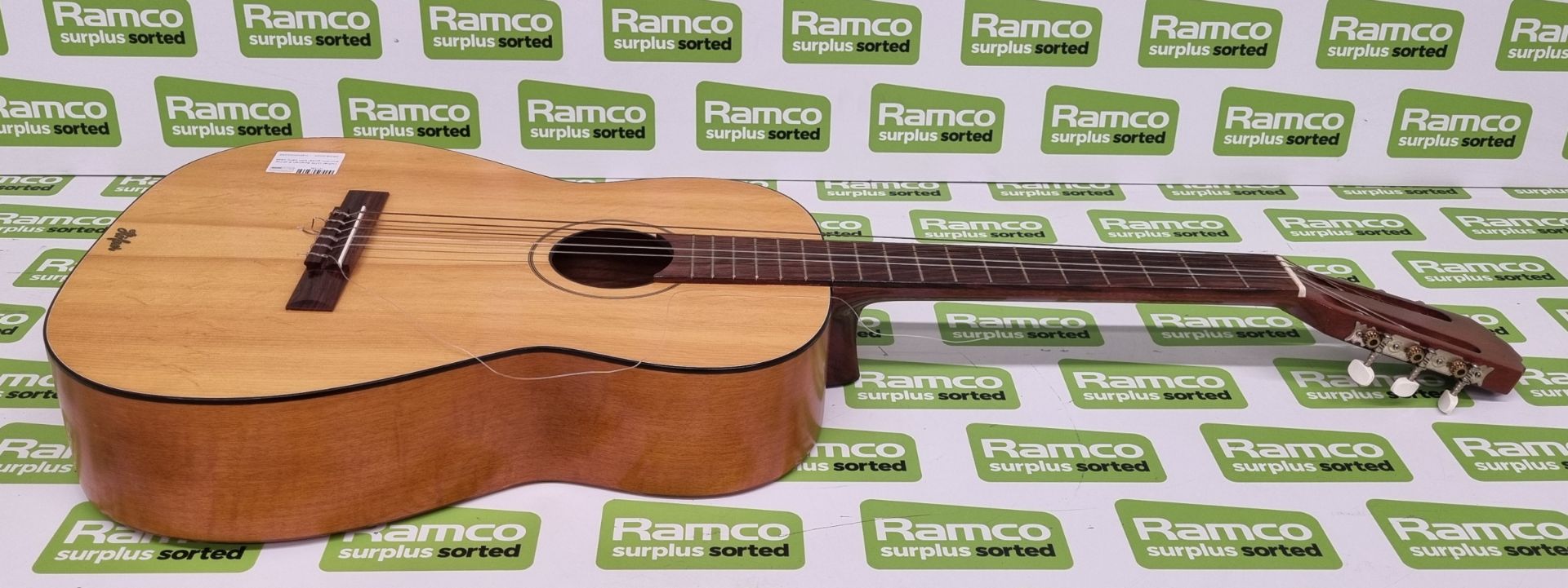 Hofner GTR Spanish 6 string acoustic guitar with carry case - Bild 9 aus 17