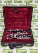 Peter Eaton A clarinet and Buffet Bb clarinet with single travel case - W 430 x D 340 x H 100
