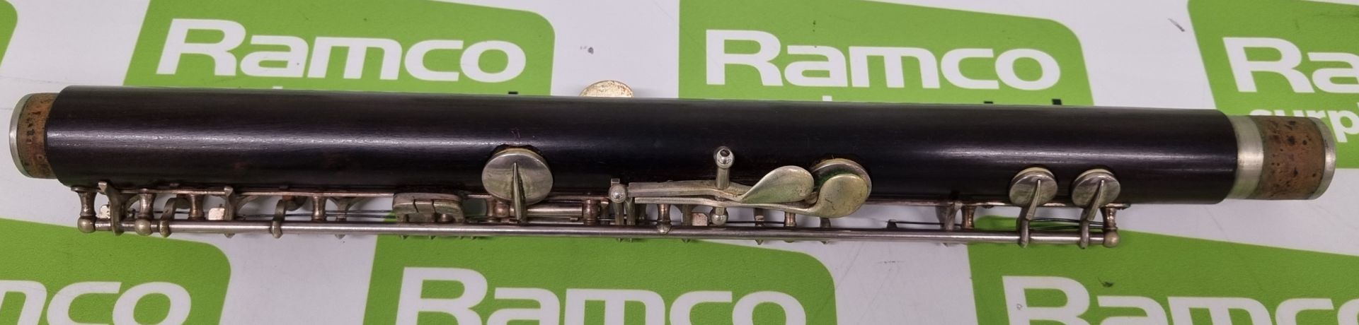 Rudall Carte wood flute with travel case - Image 4 of 11