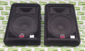 Wharfedale Pro EVP-15PM active stage floor monitor speakers