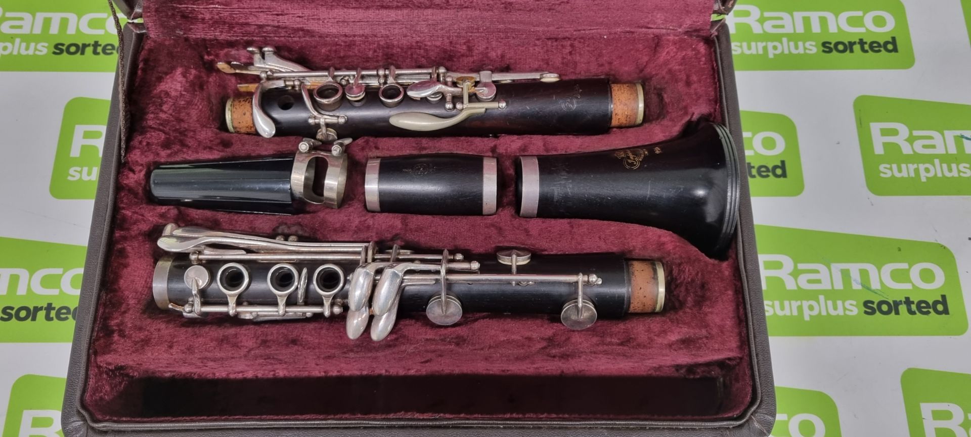 Boosey & Hawkes Imperial Bb clarinet with travel case - Bild 2 aus 22