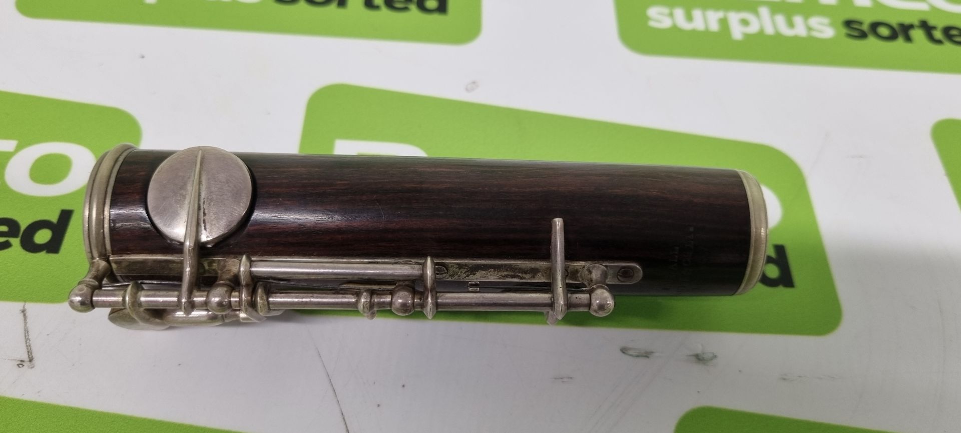 Rudall Carte wood flute with travel case - Image 7 of 11