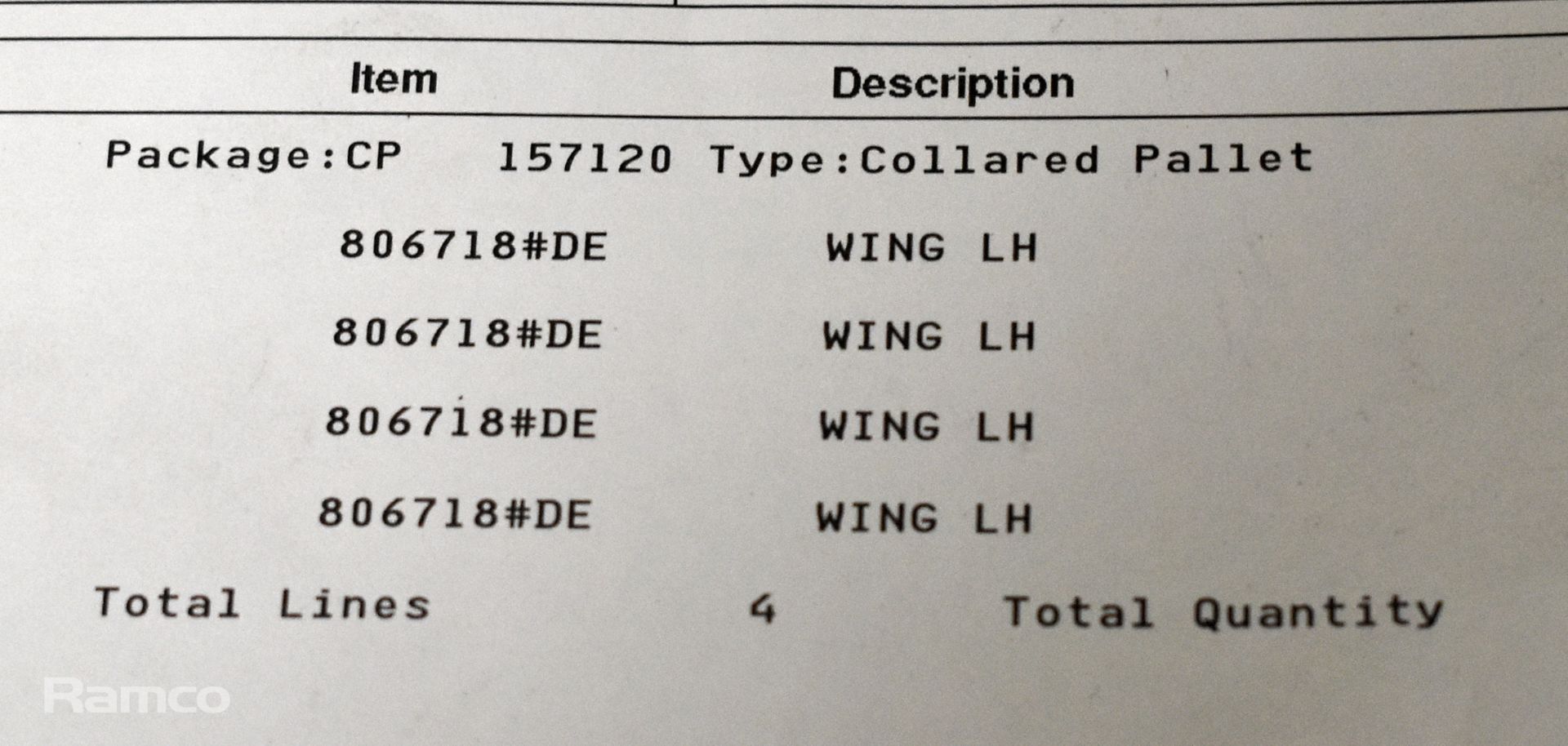 18x Dennis Eagle Ltd 806718#DE wings - LH - Bild 6 aus 6