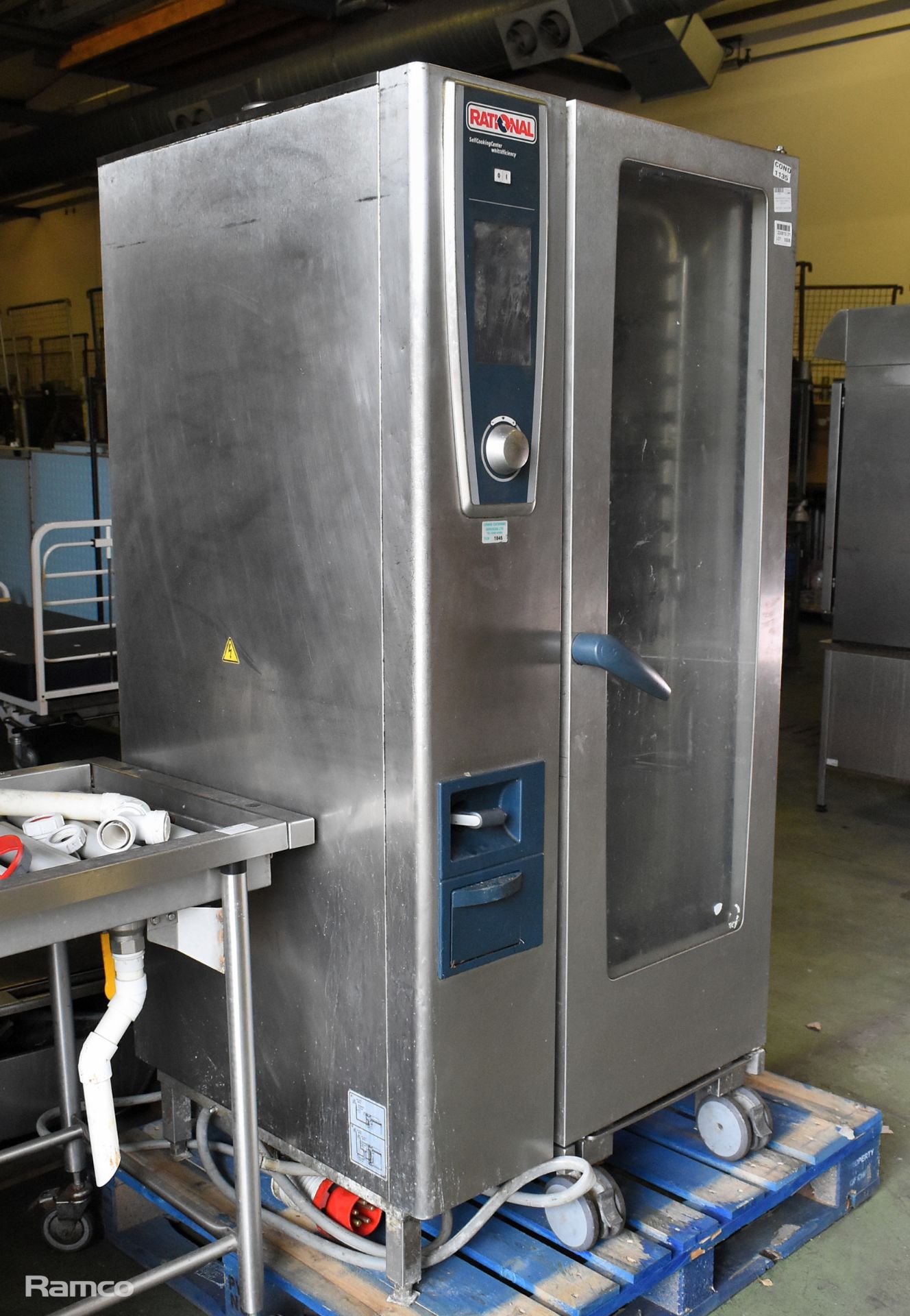 Rational self cooking center white efficiency SCC WE 201 20 rack combi oven - W 900 x D 880 x H 1800 - Bild 10 aus 11