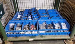 Fastenings - cable clips, brackets and conduits joint