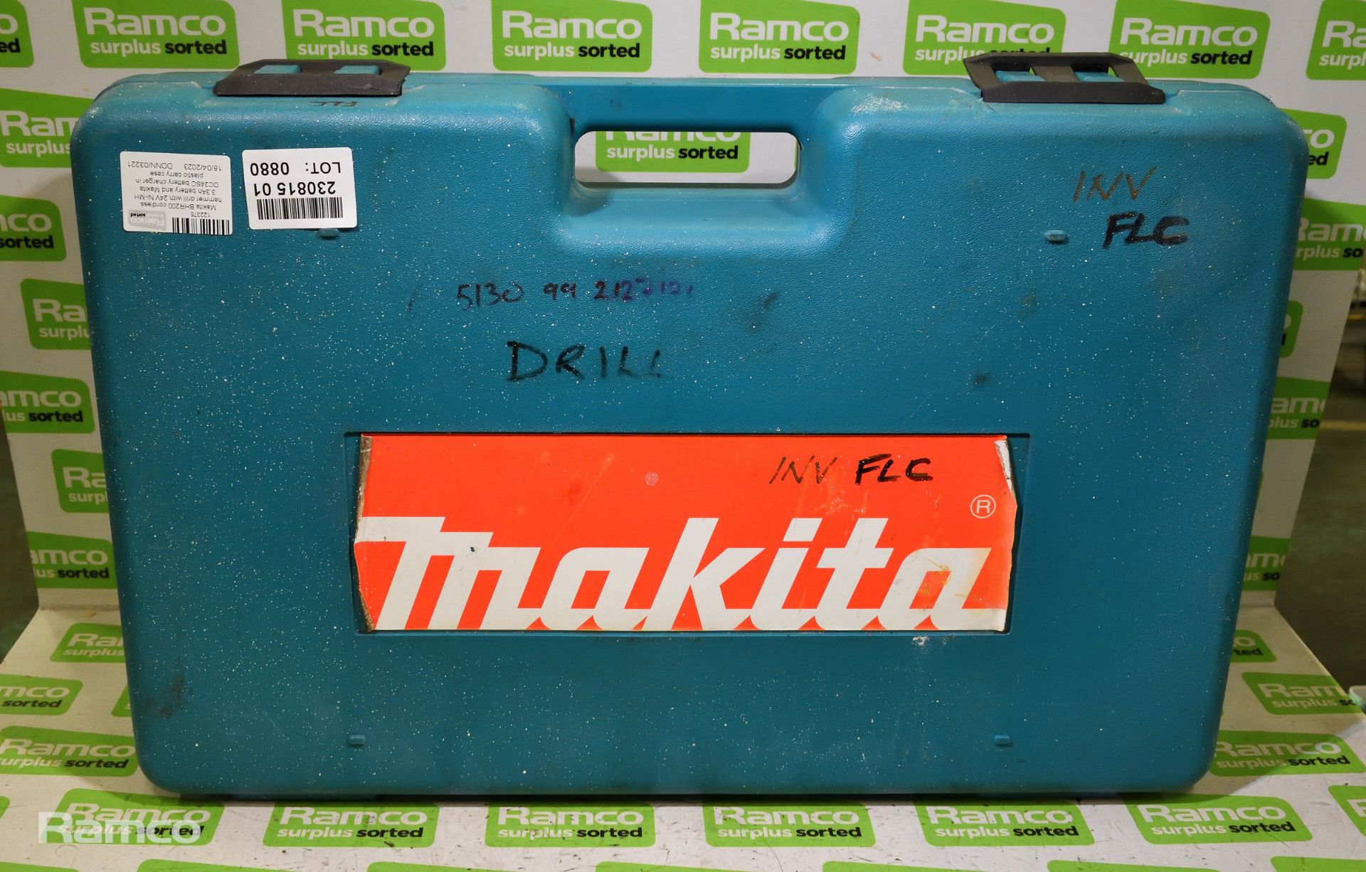 Makita BHR200 cordless hammer drill with 24V Ni-MH 3.3Ah battery, Makita DC24SC battery charger - Image 5 of 5