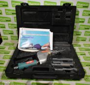 Dynabrade Dynafile 11001 Versatility Kit - with Dynafile 14000 belt sander and accessories