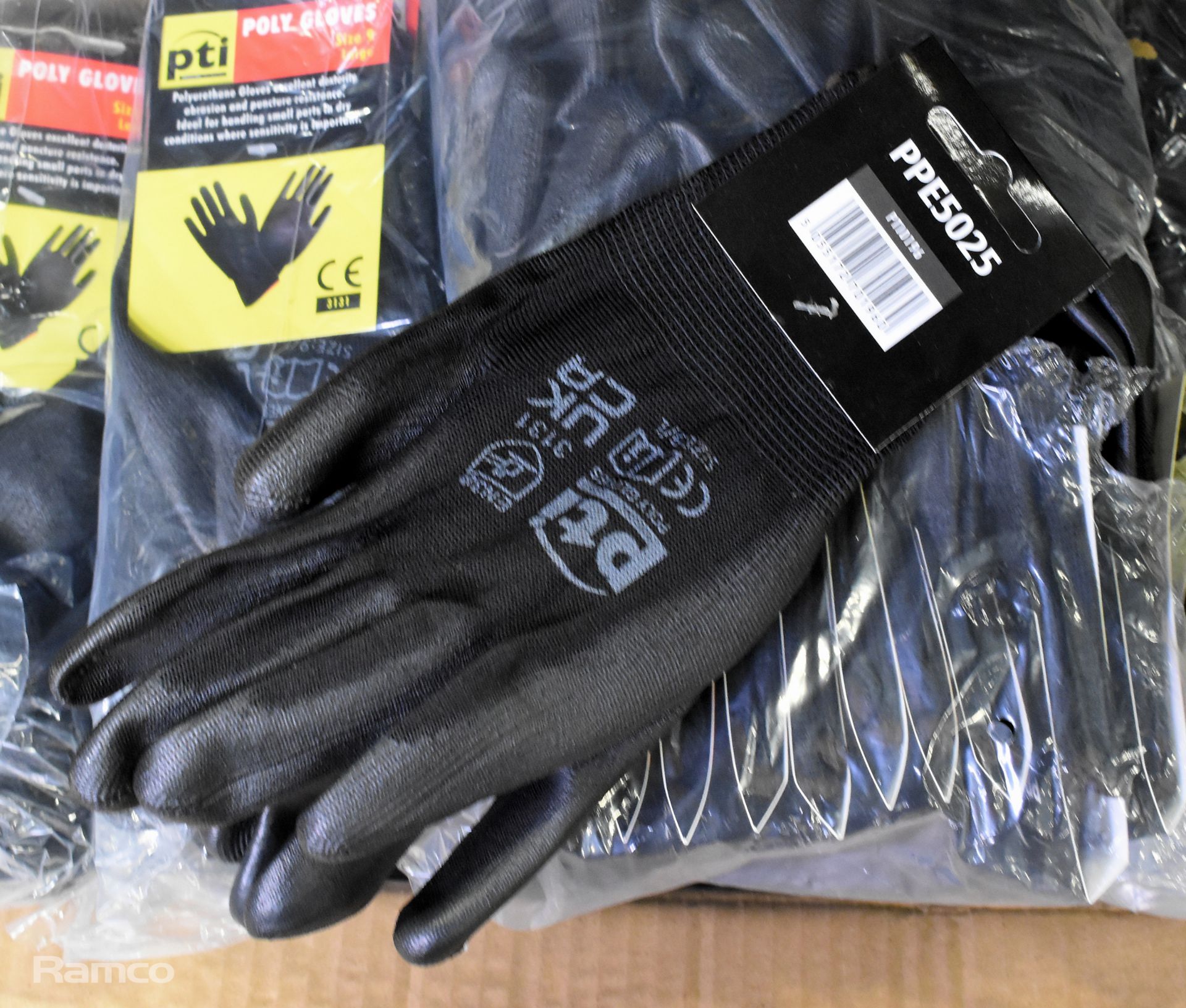 PTI Poly work gloves - size 9 large - 240 pairs - Bild 3 aus 3
