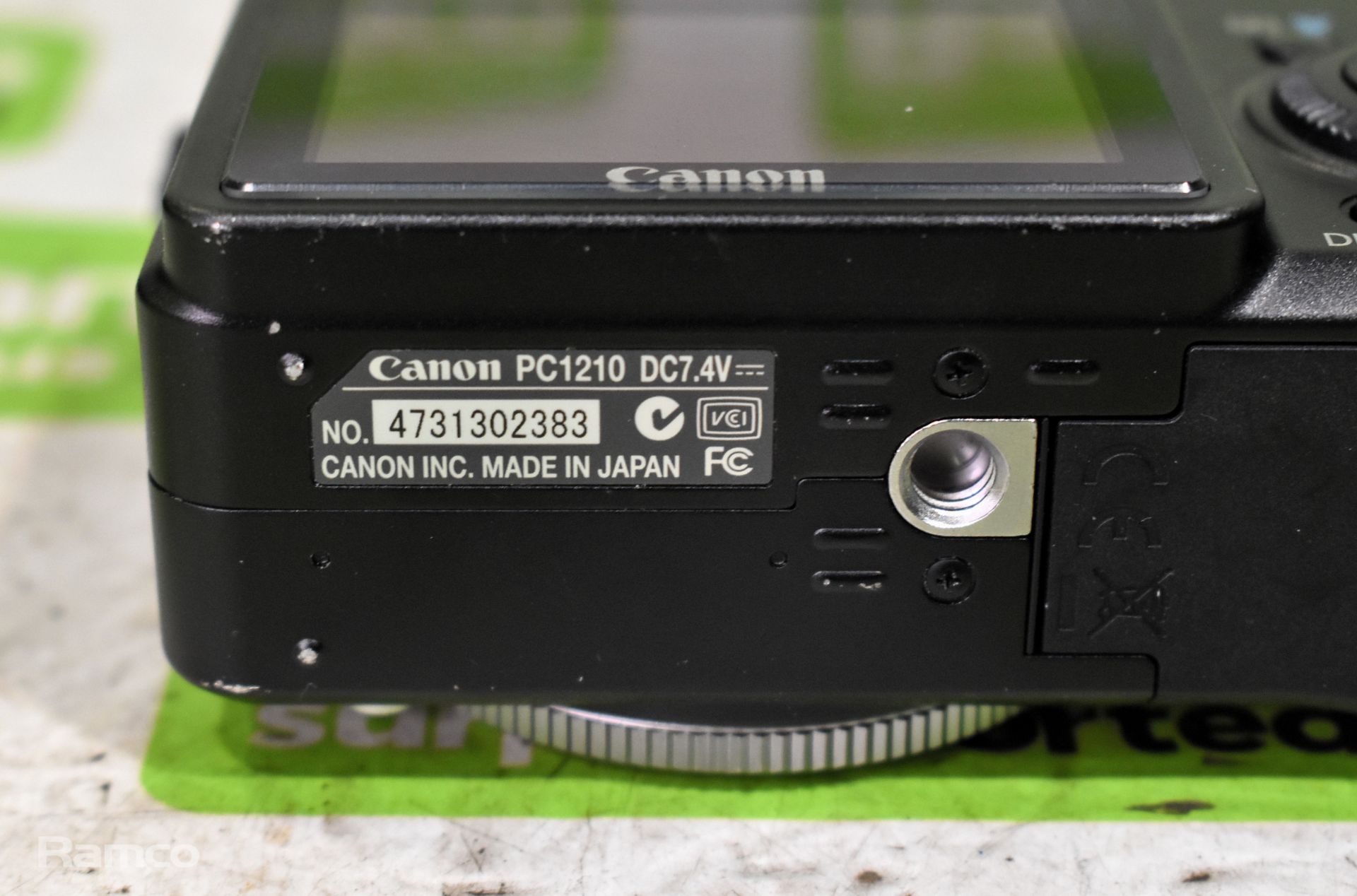 Canon G7 PC1210 digital camera, Canon G9 PC1250 digital camera - Bild 9 aus 9