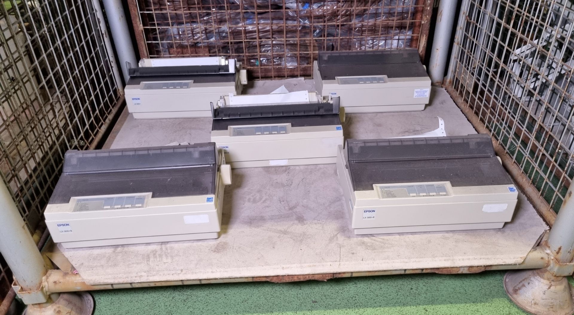 5x Epson LX-300 dot matrix printers