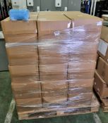30x boxes of CPE Aprons with sleeves - 100 aprons per box