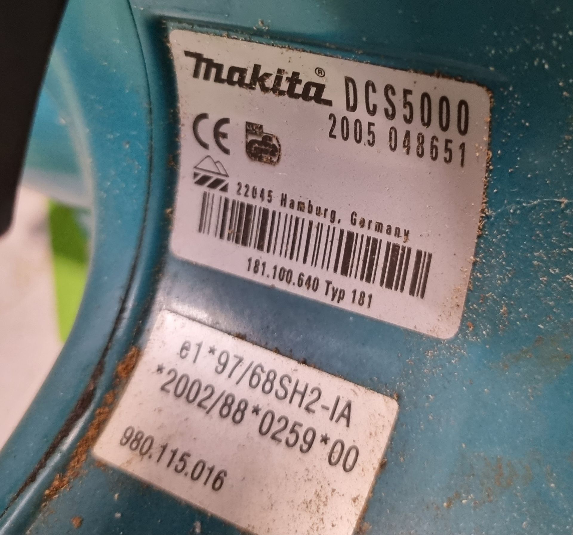 4x Makita DCS5000 50cc petrol chainsaw bodies - AS SPARES OR REPAIRS - Image 9 of 9