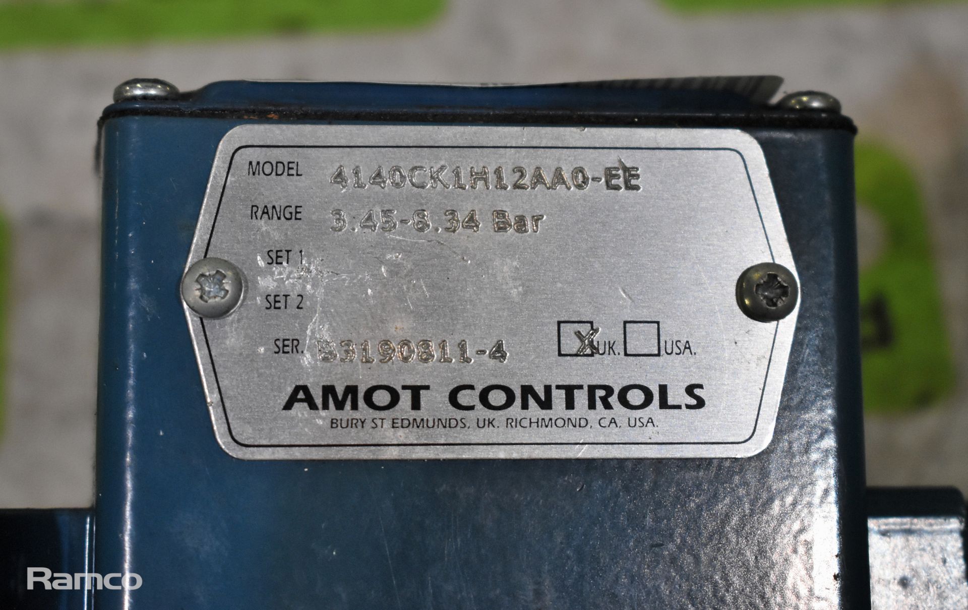 Amot controls pressure switches - Image 5 of 5