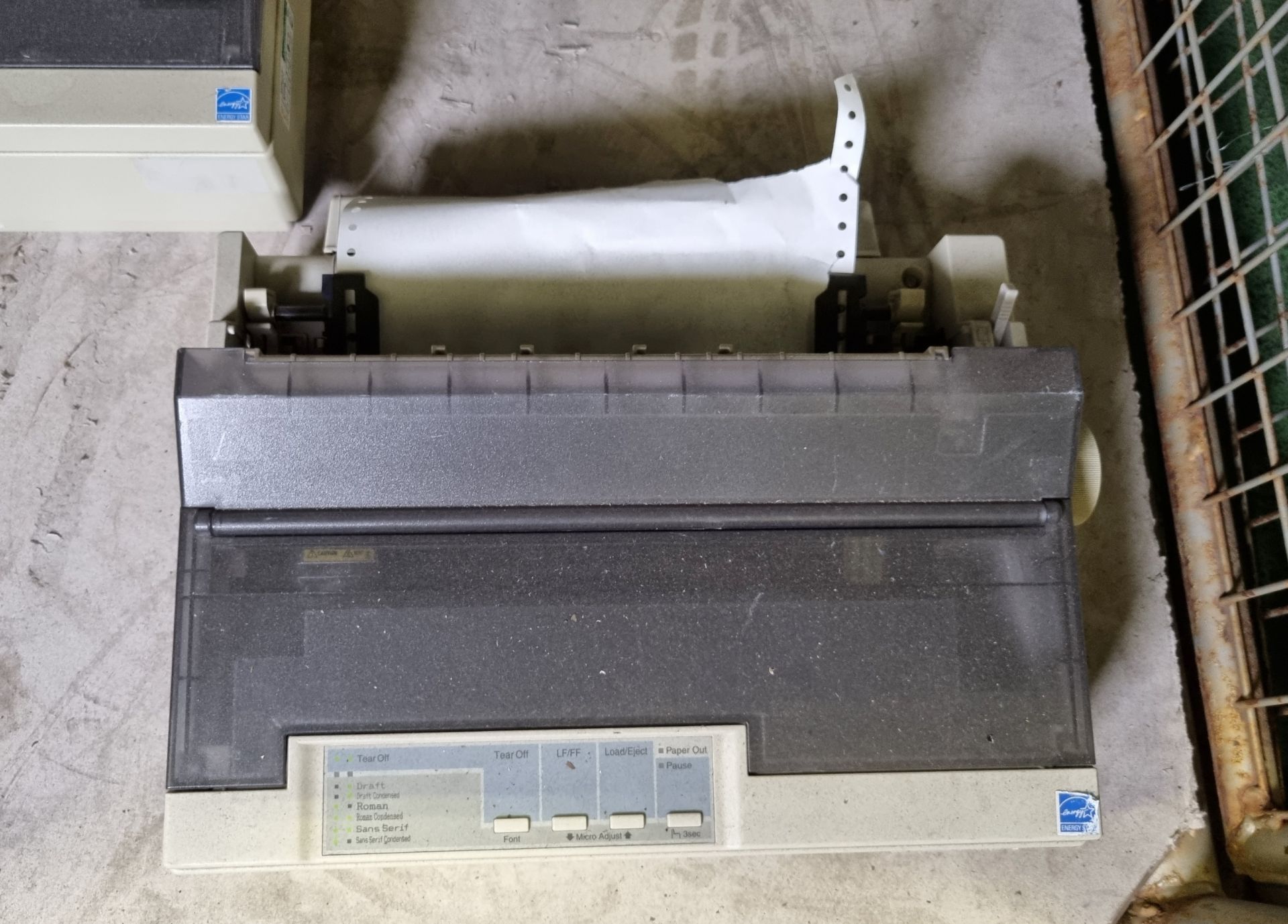 5x Epson LX-300 dot matrix printers - Image 3 of 9