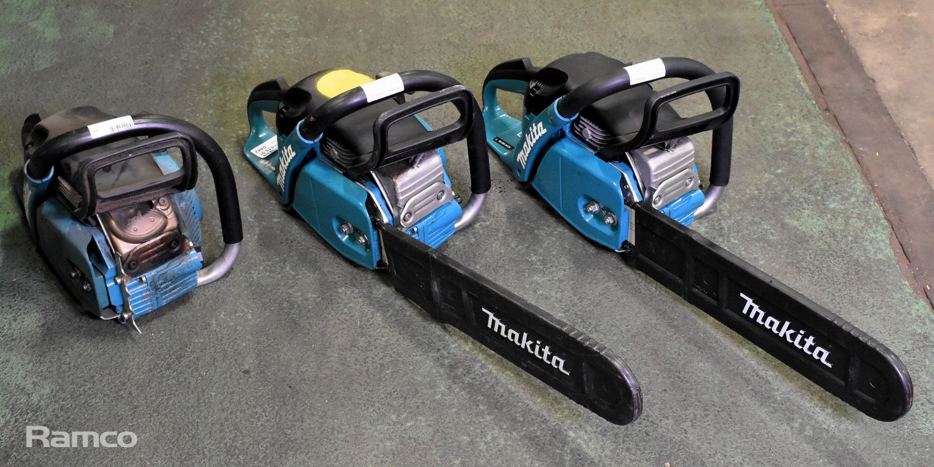 2x Makita DCS5030 50cc petrol chainsaws with guide and chain - AS SPARES & REPAIRS, Makita EA5000P