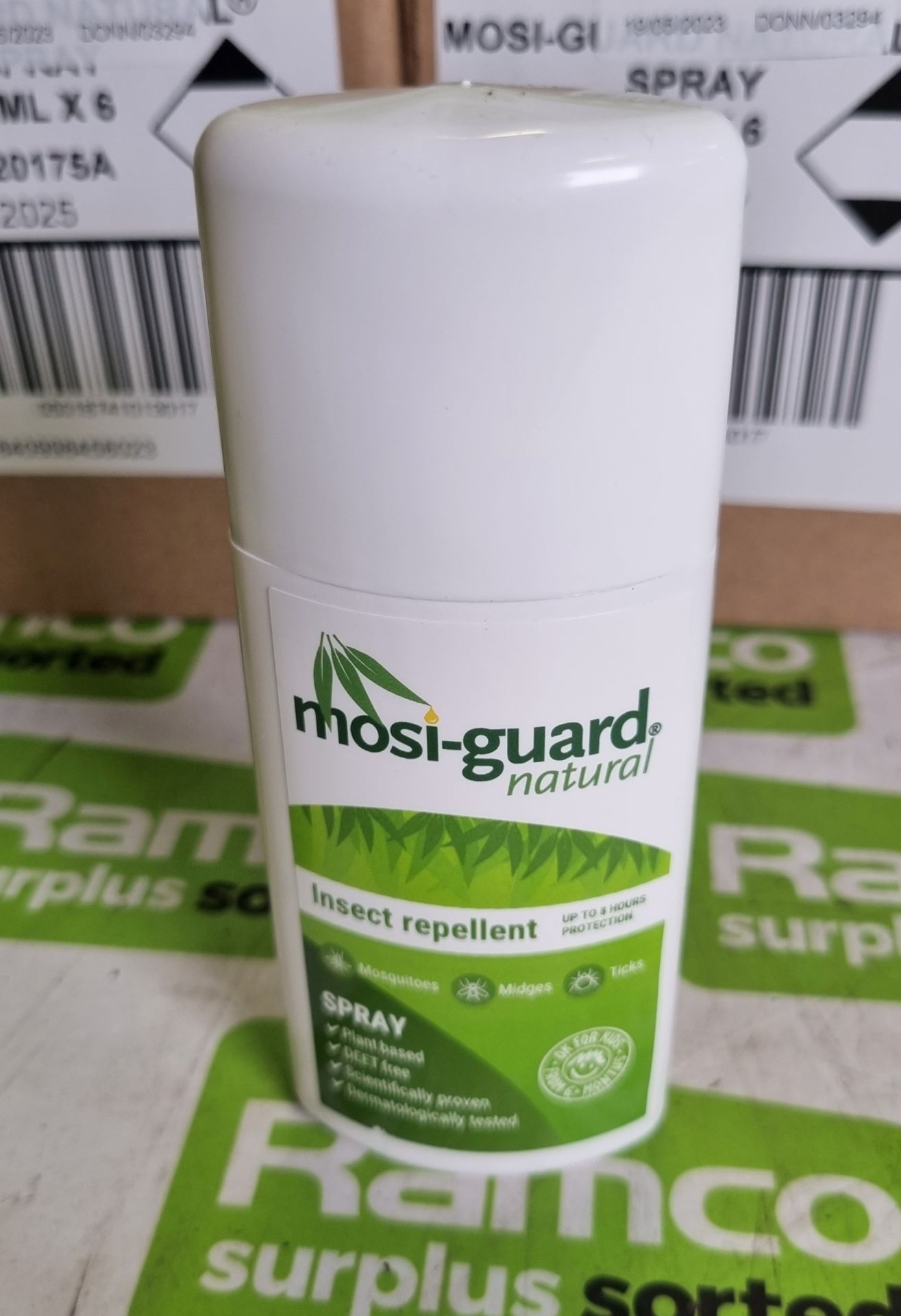 4x boxes of Mosi-Guard Natural Spray 75ml - 6 bottles per box - Bild 4 aus 5