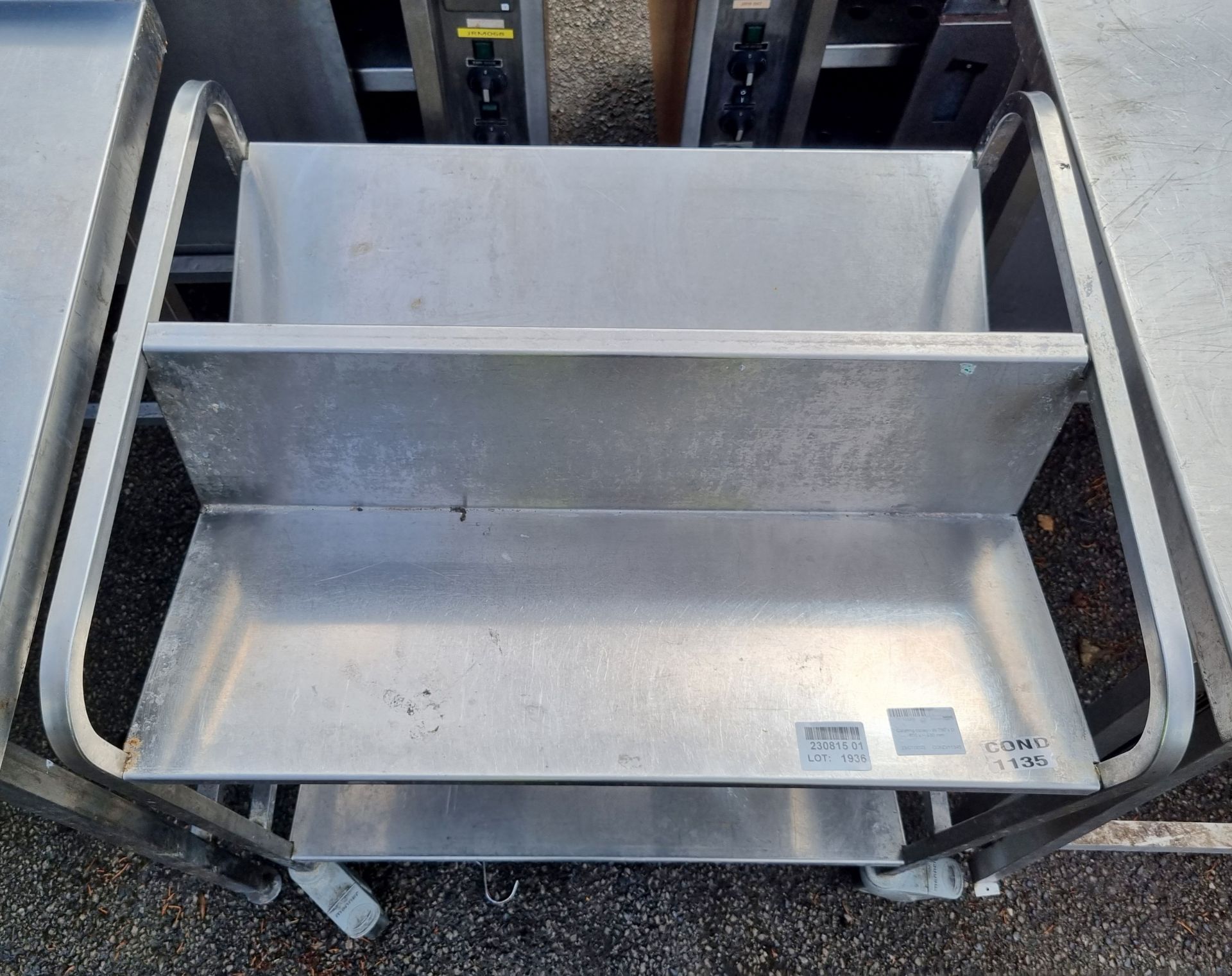 Catering trolley - W 750 x D 600 x H 930 mm - Image 2 of 3