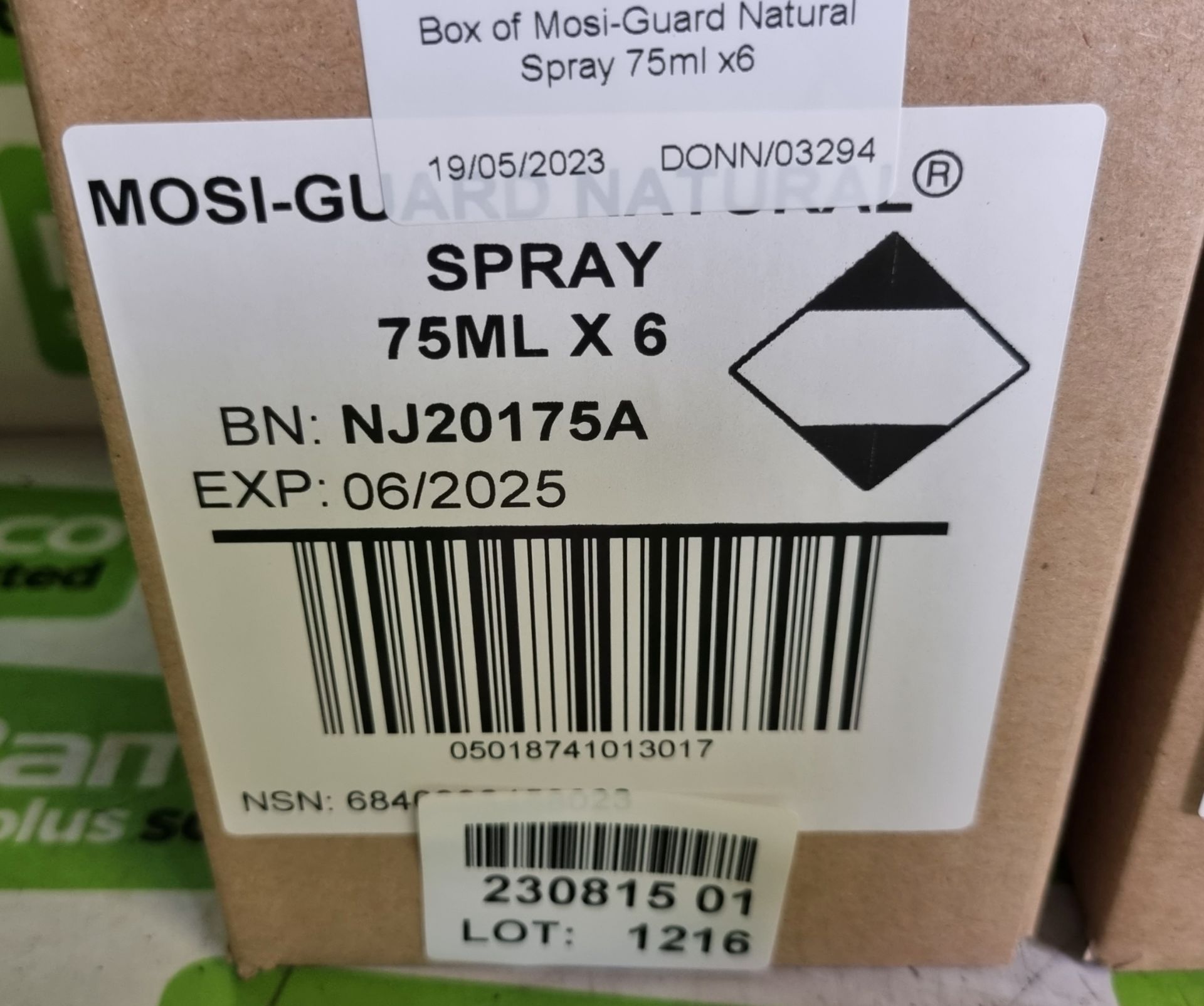 2x boxes of Mosi-Guard Natural Spray 75ml - 6 bottles per box - Bild 2 aus 4