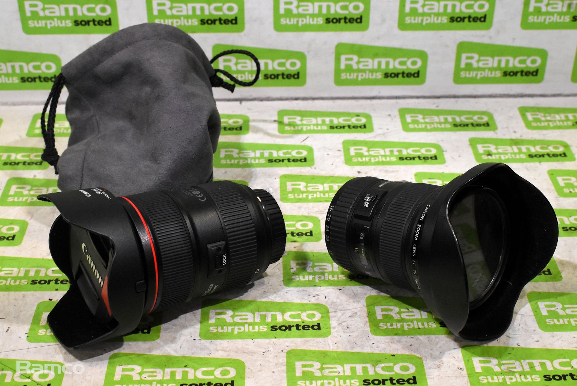 2x Canon Ultrasonic lenses