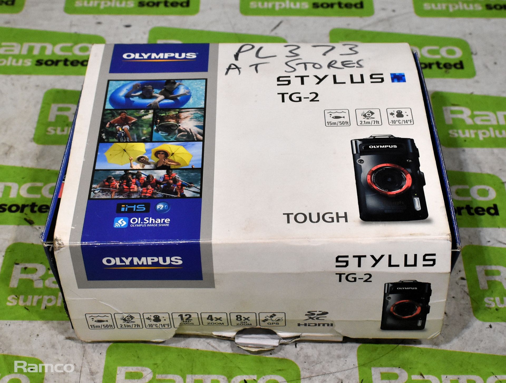 Olympus TG-2 tough digital camera, Canon PowerShot G10 digital camera with battery charger - Bild 10 aus 10