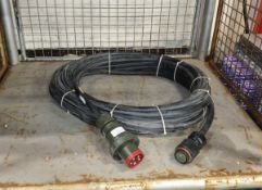 Airow AC25-S-356 25M AB/309 5x10SP cable with 5 pin plugs - approx 25M
