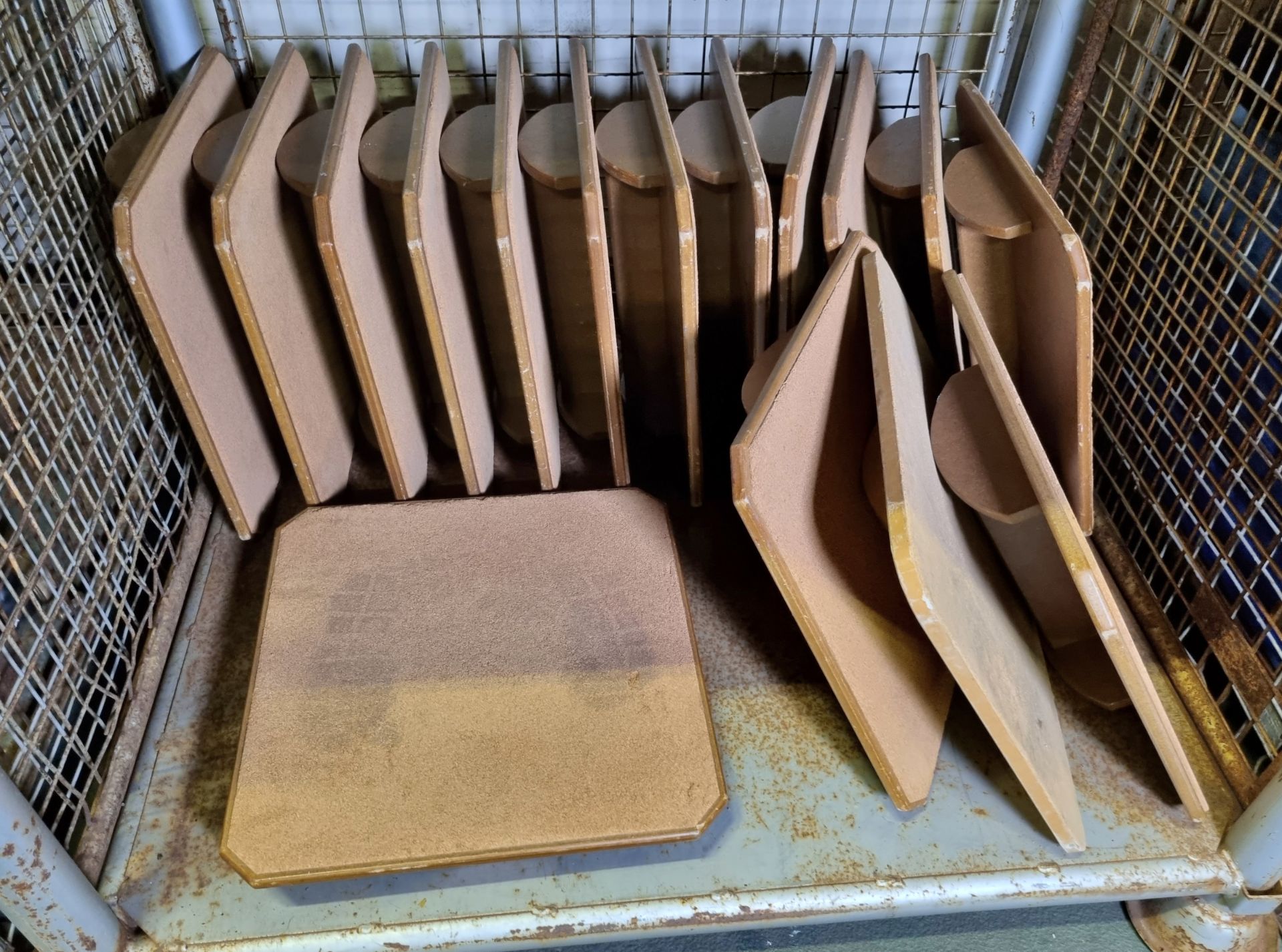 15x square wooden rocker boards - Bild 2 aus 3