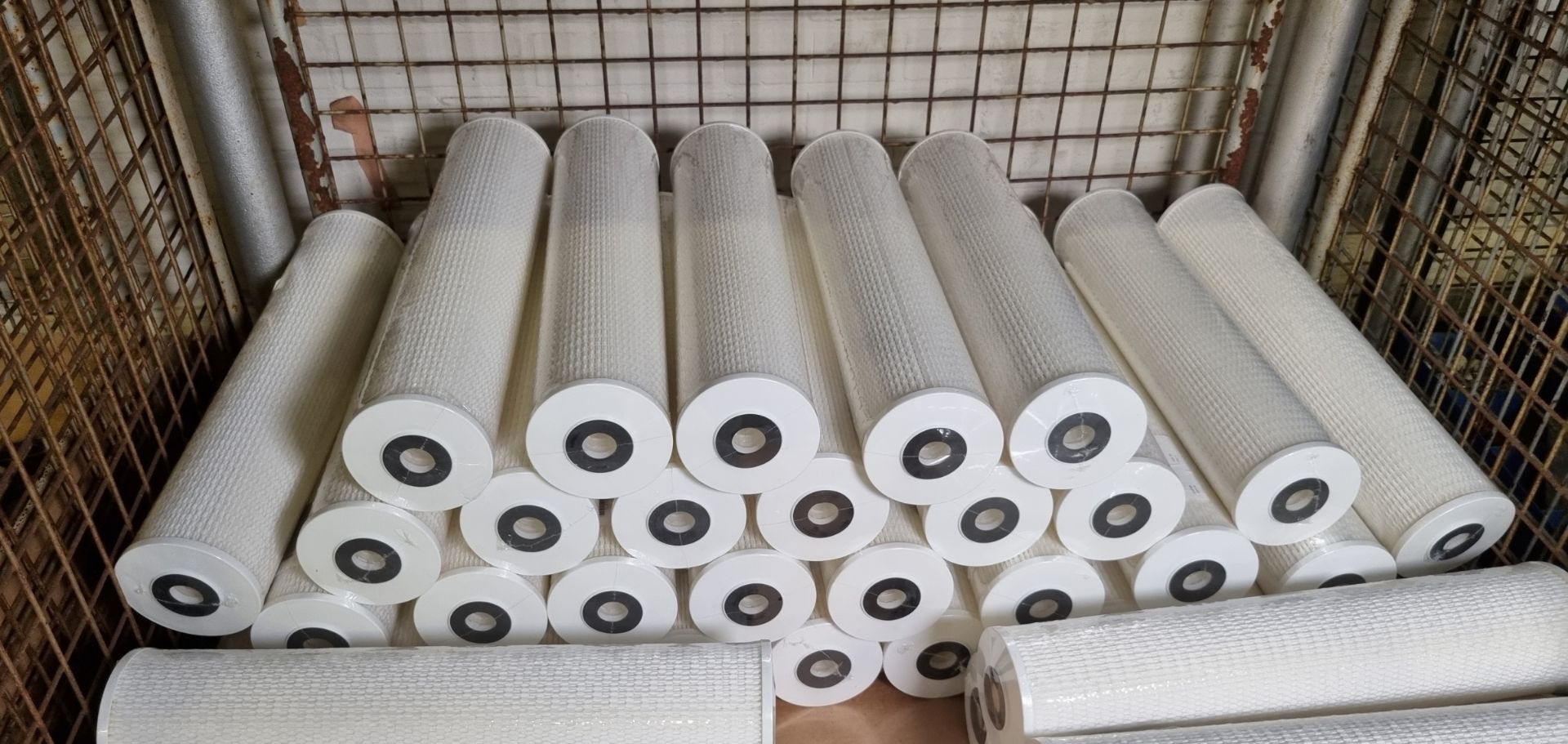45x Cylinder paper filter cartridges - length: 500mm, OD: 115mm, ID: 28mm - Bild 4 aus 5