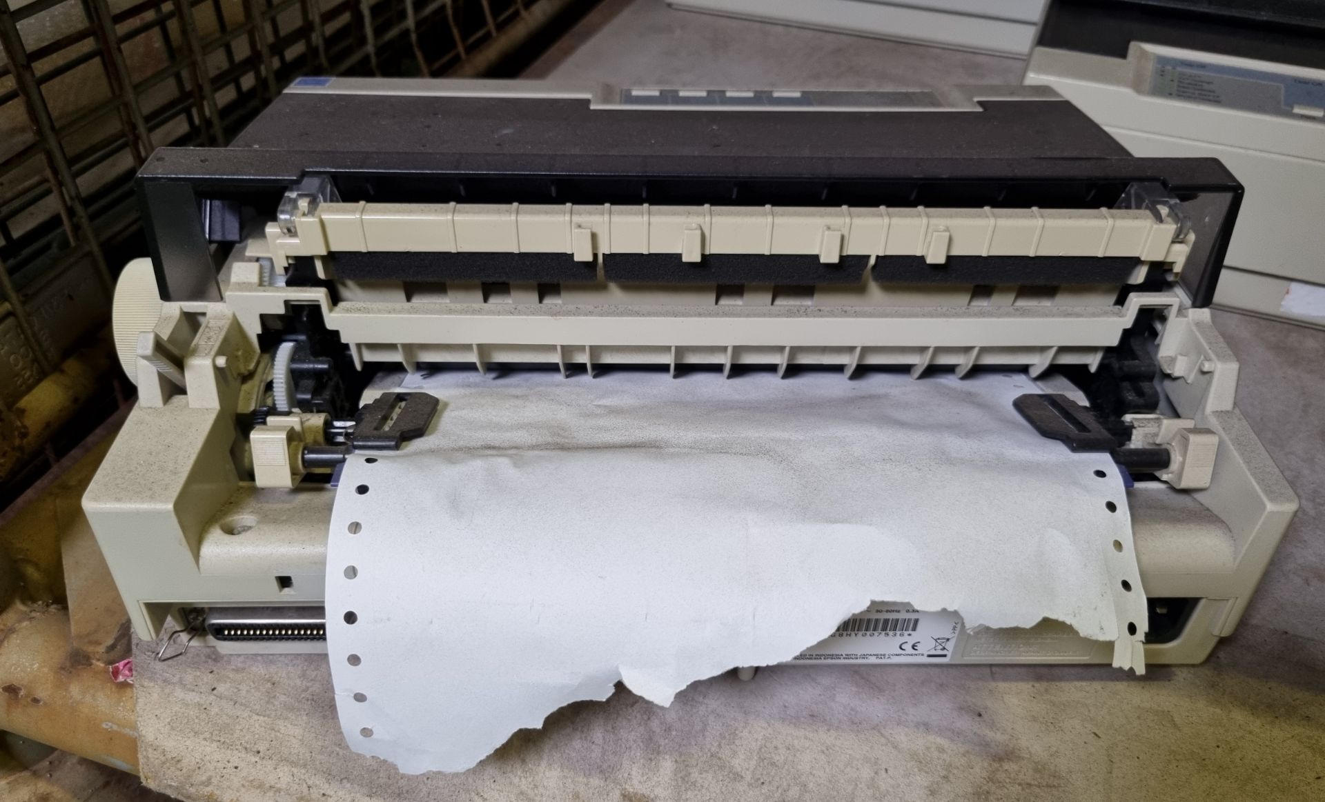 5x Epson LX-300 dot matrix printers - Image 8 of 9