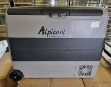 Alpicool DL15 car dual zone (single lid) compressor fridge freezer cool box - 60ltr total capacity