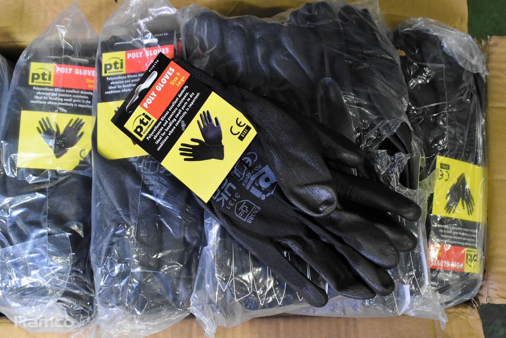 PTI Poly work gloves - size 9 large - 240 pairs - Bild 2 aus 3